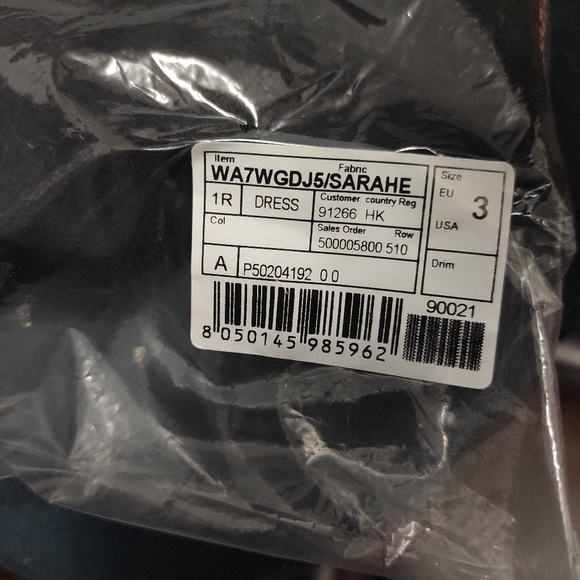 Ted Baker Zolba Floral Back Dress Black - Picture 8 of 8